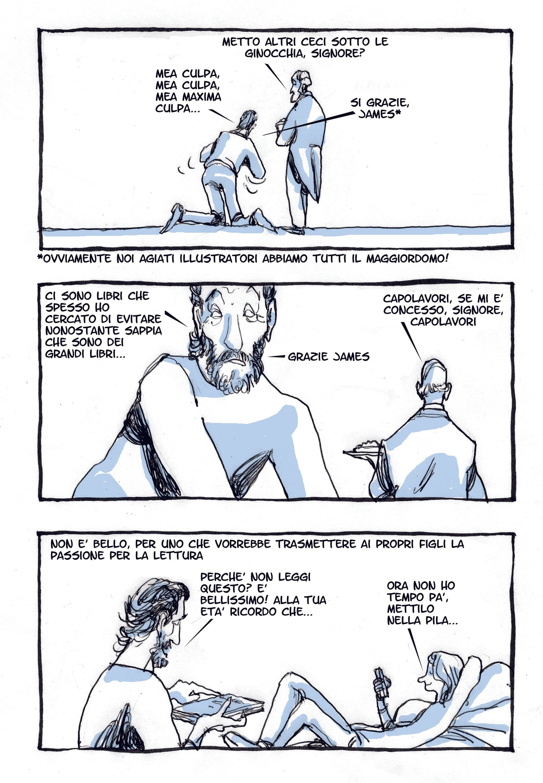 Letto e fumetto